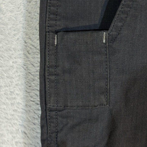 Carhartt Pants Mens 38x29 Gray Ripstop Relaxed Fit Work Utility Zip Pocket - Picture 5 of 12